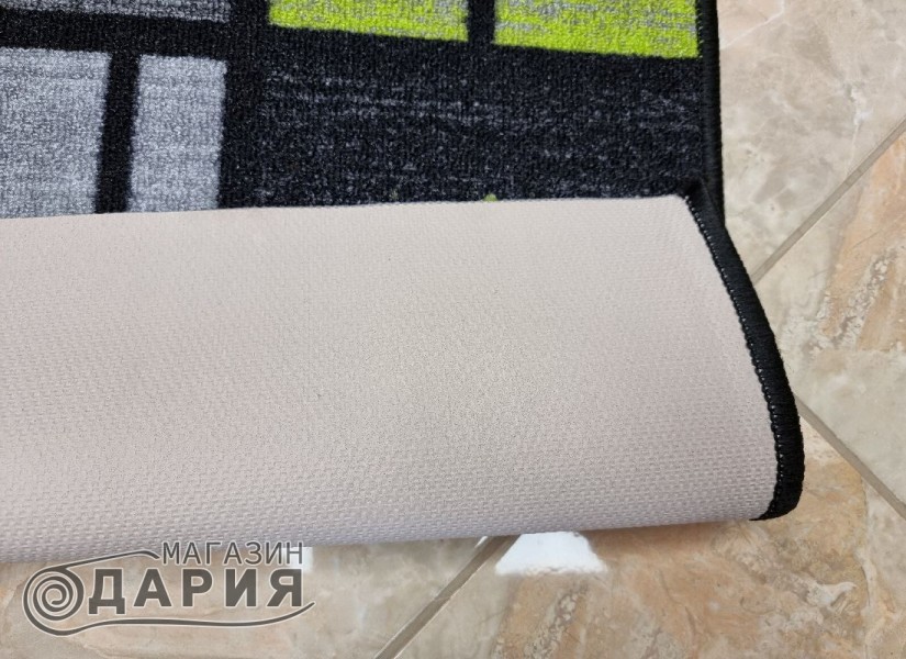 Мокетена пътека ERIKA 8010 grey/green